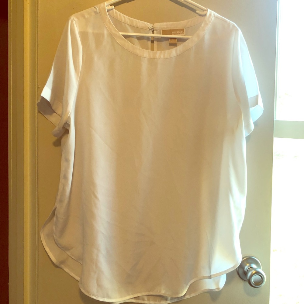 Michael Kors Semi Sheer Blouse